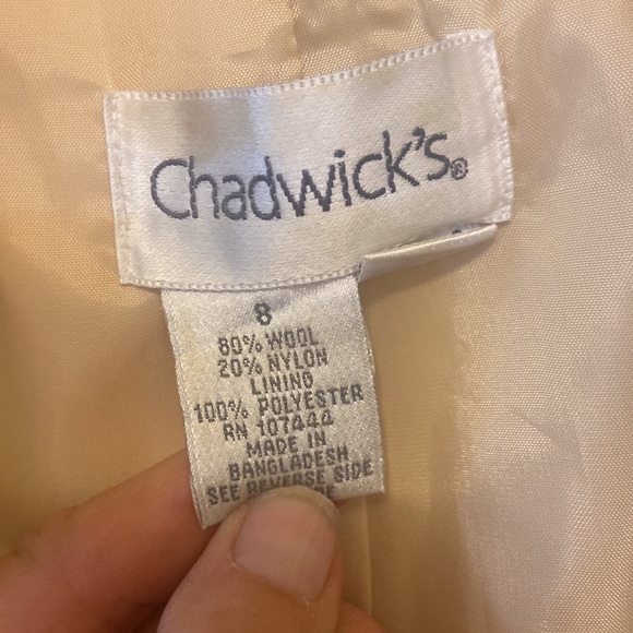 Light yellow wool blazer - Picture 3 of 3